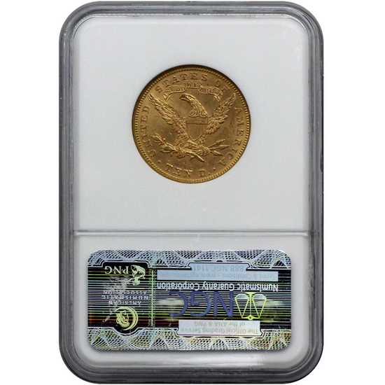 1893 $10 Gold Liberty MS63 NGC Brown Label 1893 $10 Gold Liberty MS63 NGC Brown Label