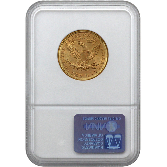 1894 $10 Gold Liberty MS63 NGC Brown Label 1894 $10 Gold Liberty MS63 NGC Brown Label