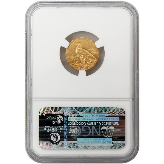 1929 $2.5 Gold Indian MS62 NGC Brown Label 1929 $2.5 Gold Indian MS62 NGC Brown Label