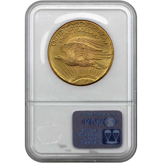 1908 $20 Saint Gaudens NGC MS64