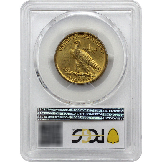1907 $10 Gold Indian Head Coin MS64 PCGS No Motto 1907 $10 Gold Indian Head Coin MS64 PCGS No Motto