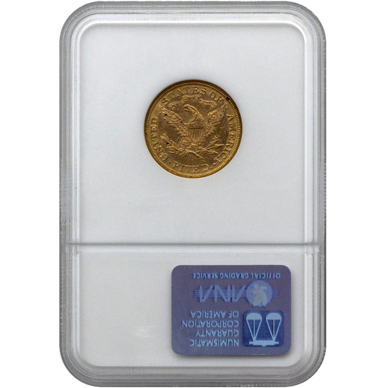 1881 $5 Gold Liberty MS62 NGC Brown Label 1881 $5 Gold Liberty MS62 NGC Brown Label