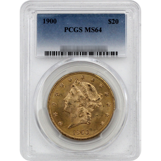 1900 Gold Liberty MS64 PCGS Blue Label