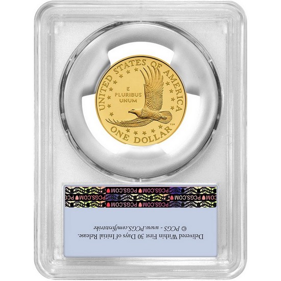 2025 W Gold Sacagawea 25th Anniversary 1/2oz Proof Dollar PR69 DCAM FS PCGS Flag Label 2025 W Gold Sacagawea 25th Anniversary 1/2oz Proof Dollar PR69 DCAM FS PCGS Flag Label
