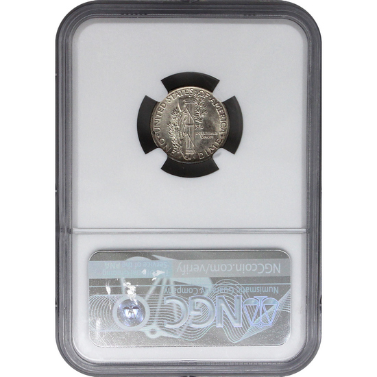 1945 S Silver Mercury Dime Micro S MS62 NGC Brown Label 1945 S Silver Mercury Dime Micro S MS62 NGC Brown Label