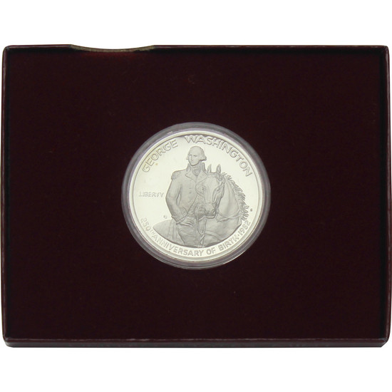 1982 S George Washington Silver Half Dollar PF Coin in OGP