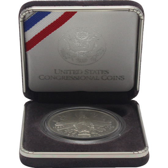 1989 S Congress Bicentennial Silver Dollar PF Coin in OGP