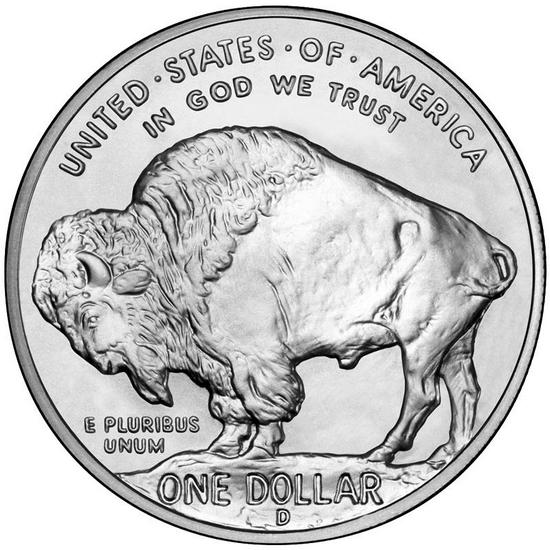 2001 D American Buffalo Silver Dollar BU Condition 2001 D American Buffalo Silver Dollar BU Condition