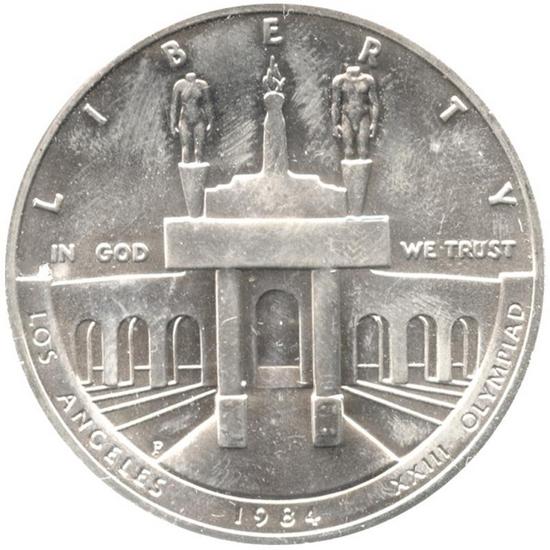1984 P Olympic Silver Dollar BU