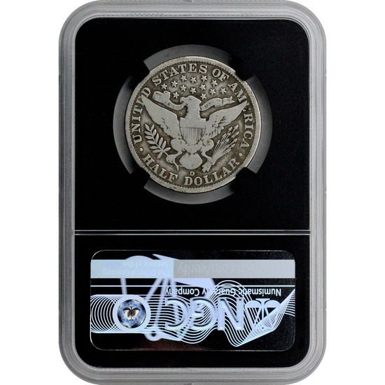 Random Date Barber Silver Half Dollar Genuine NGC Black Core Genuine