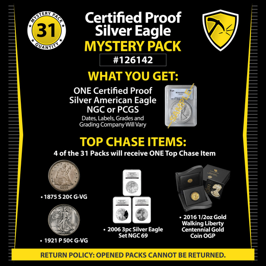 Certified Proof SAE Mystery Pack #126142