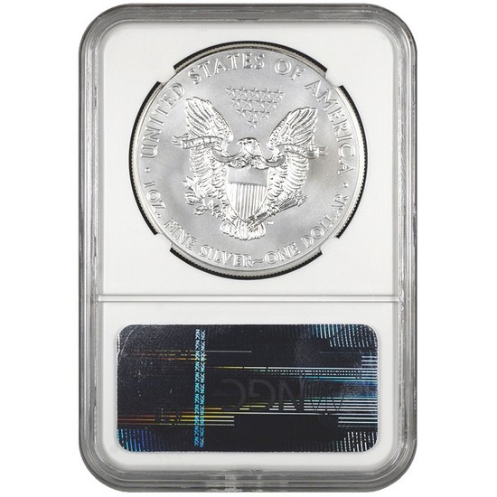 2012 (S) Silver American Eagle MS69 NGC Brown Label 2012 (S) Silver American Eagle MS69 NGC Brown Label