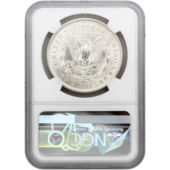 1921 Morgan Silver Sollar NGC Genuine Morgan/Flag Label