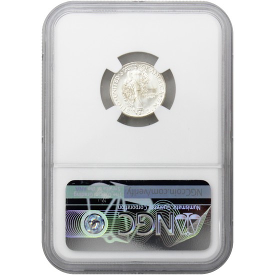 1945 P Silver Mercury Dime MS65 NGC Brown Label 1945 P Silver Mercury Dime MS65 NGC Brown Label