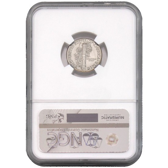1935 Silver Mercury Dime MS66 NGC Brown Label 1935 Silver Mercury Dime MS66 NGC Brown Label