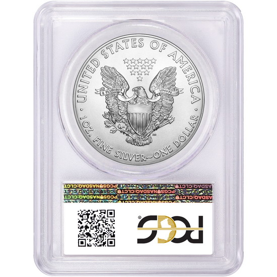 2019 Silver American Eagle MS69FS PCGS Flag Label