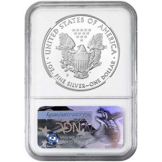 2019 S Silver American Eagle Coin PF70 UC ER NGC Blue Label 2019 S Silver American Eagle Coin PF70 UC ER NGC Blue Label