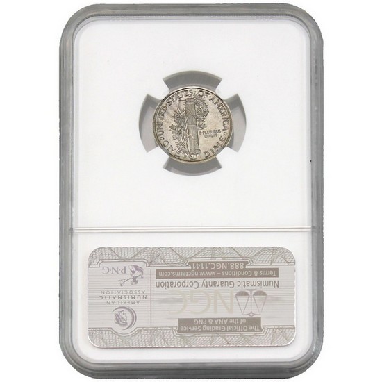 1943 S Silver Mercury Dime MS67 NGC Brown Label 1943 S Silver Mercury Dime MS67 NGC Brown Label