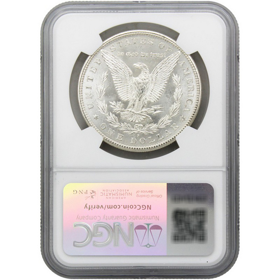 1880 S Morgan Silver Dollar BU NGC Morgan/Flag Label 1880 S Morgan Silver Dollar BU NGC Morgan/Flag Label