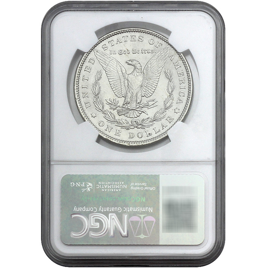 1889 Morgan Silver Dollar BU NGC Morgan/Flag Label 1889 Morgan Silver Dollar BU NGC Morgan/Flag Label