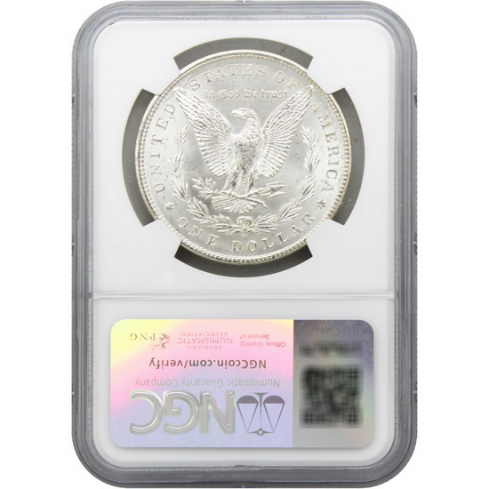 1899 O Morgan Silver Dollar BU NGC Morgan/Flag Label 1899 O Morgan Silver Dollar BU NGC Morgan/Flag Label
