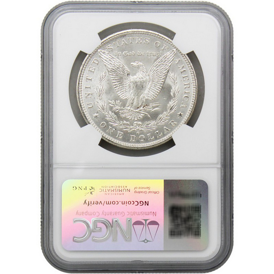 1900 O Morgan Silver Dollar BU NGC Morgan/Flag Label 1900 O Morgan Silver Dollar BU NGC Morgan/Flag Label