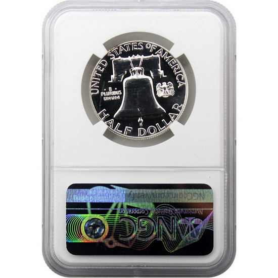 1961 Franklin Silver Half Dollar PF69 NGC Brown Label