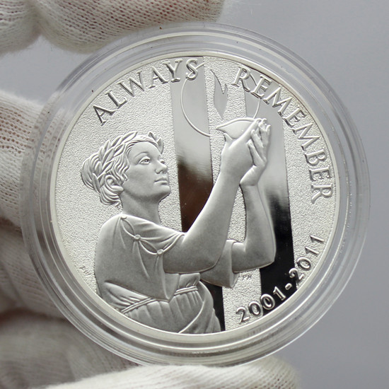 2011 W 9/11 10th Anniversary Memorial Silver Medal in OGP 2011 W 9/11 10th Anniversary Memorial Silver Medal in OGP