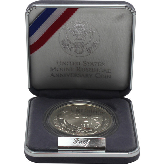 1991S Mt Rushmore Silver $ PF | SilverTowne