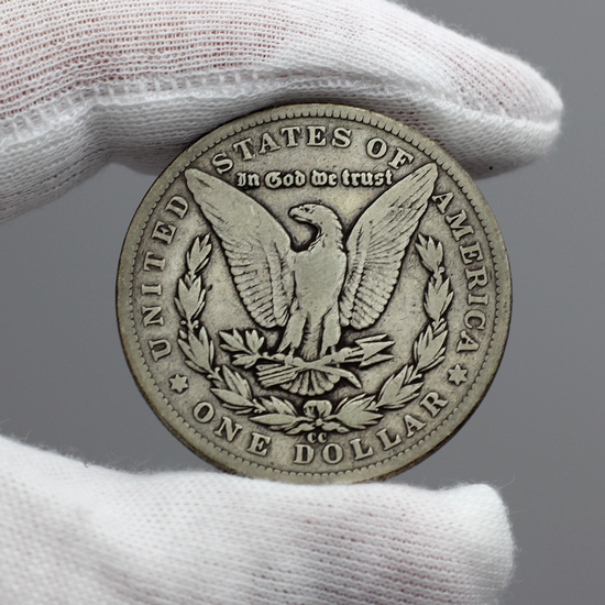 1893 CC Morgan Silver Dollar VG/F Condition