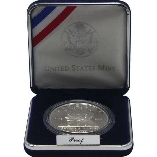 2003 P First Flight Centennial Silver Dollar PF Coin in OGP