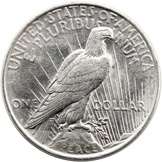 1927 D Peace Silver Dollar AU/BU Condition