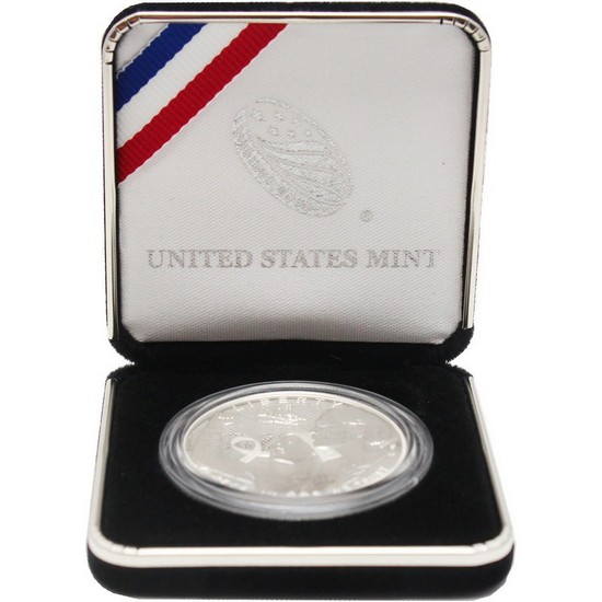 2018 Breast Cancer Silver Dollar PF Coin in OGP