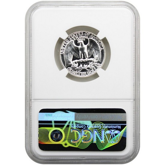 1956 Proof Washington Quarter PF68 NGC Brown Label