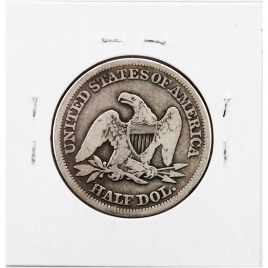 1854 Liberty Seated Half Dollar w/Arrows in VG/F Condition 1854 Liberty Seated Half Dollar w/Arrows in VG/F Condition