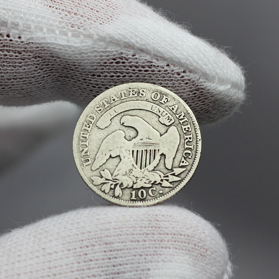 1836 Capped Bust Dime in G/VG Condition 1836 Capped Bust Dime in G/VG Condition