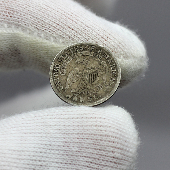 1836 Capped Bust Dime in VG/F Condition 1836 Capped Bust Dime in VG/F Condition