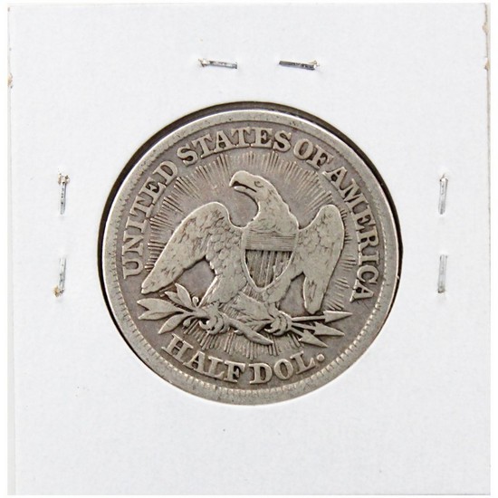 1853 Liberty Seated Half Dollar w/Arrows & Rays in G/VG Condition 1853 Liberty Seated Half Dollar w/Arrows & Rays in G/VG Condition