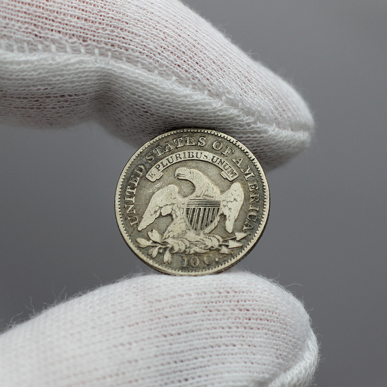 1834 Capped Bust Dime in G/VG Condition 1834 Capped Bust Dime in G/VG Condition