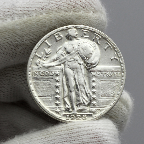 1928 Standing Liberty Quarter XF/AU Condition