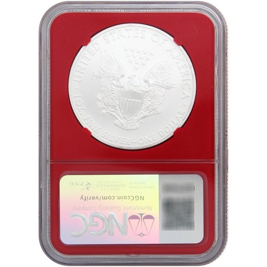 2011-2014 (S) Silver American Eagle Set MS69 NGC Red Core Bridge label 2011-2014 (S) Silver American Eagle Set MS69 NGC Red Core Bridge label