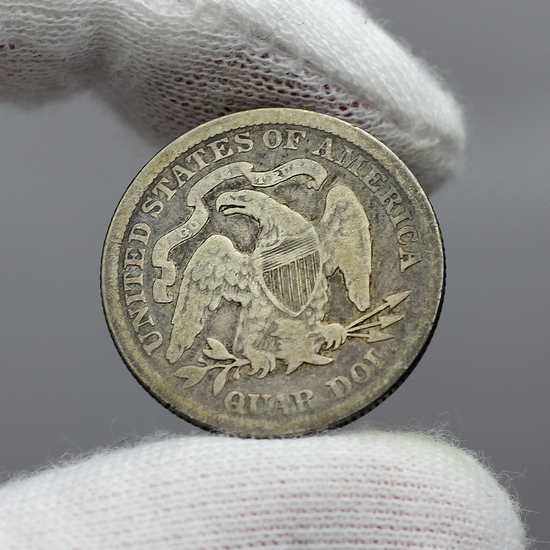 1877 Liberty Seated Quarter G/VG Condition 1877 Liberty Seated Quarter G/VG Condition