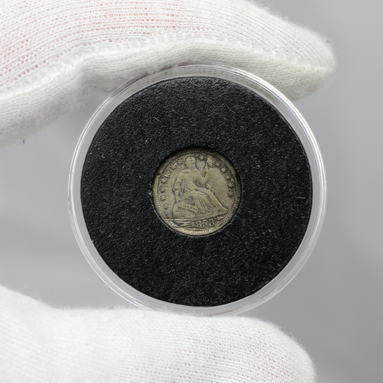 Date Our Choice Liberty Seated Half Dime G/VG Condition