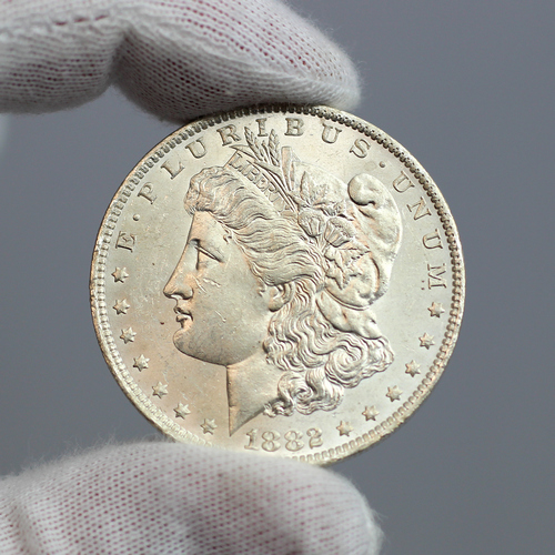 1882 O Morgan Silver Dollar BU Condition