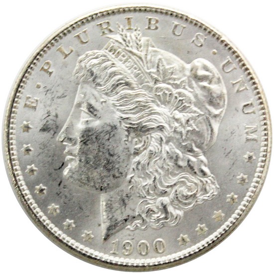 1900 Morgan Silver Dollar BU