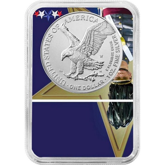 2023 W Burnished Silver American Eagle MS70 FDI NGC West Point Core 2023 W Burnished Silver American Eagle MS70 FDI NGC West Point Core