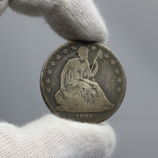 1841 O Liberty Seated Half Dollar G/VG Condition
