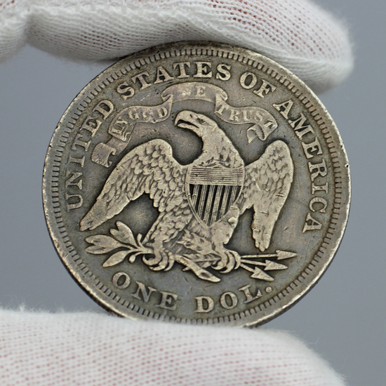 1872 P Liberty Seated Half Dollar G/VG Condition 1872 P Liberty Seated Half Dollar G/VG Condition