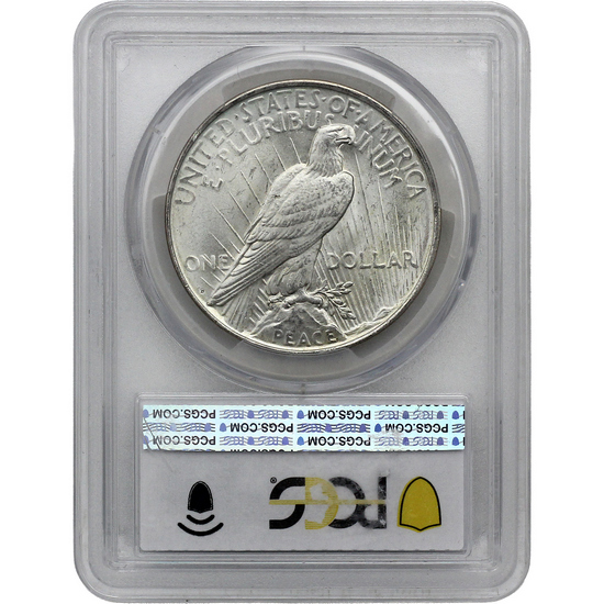 1927 D Peace Dollar Silver MS64 PCGS