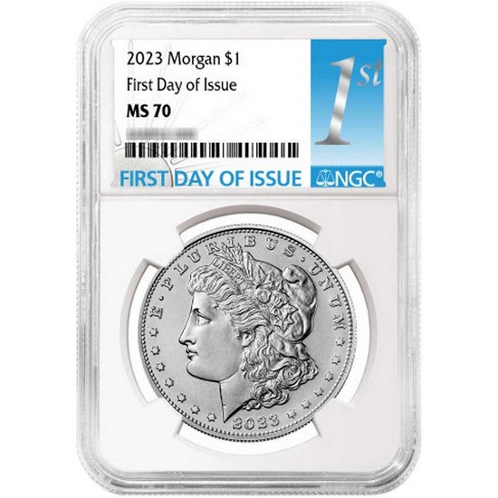 2023 Morgan and Peace Silver Dollar Set MS70 FDI NGC 1st Label 2023 Morgan and Peace Silver Dollar Set MS70 FDI NGC 1st Label